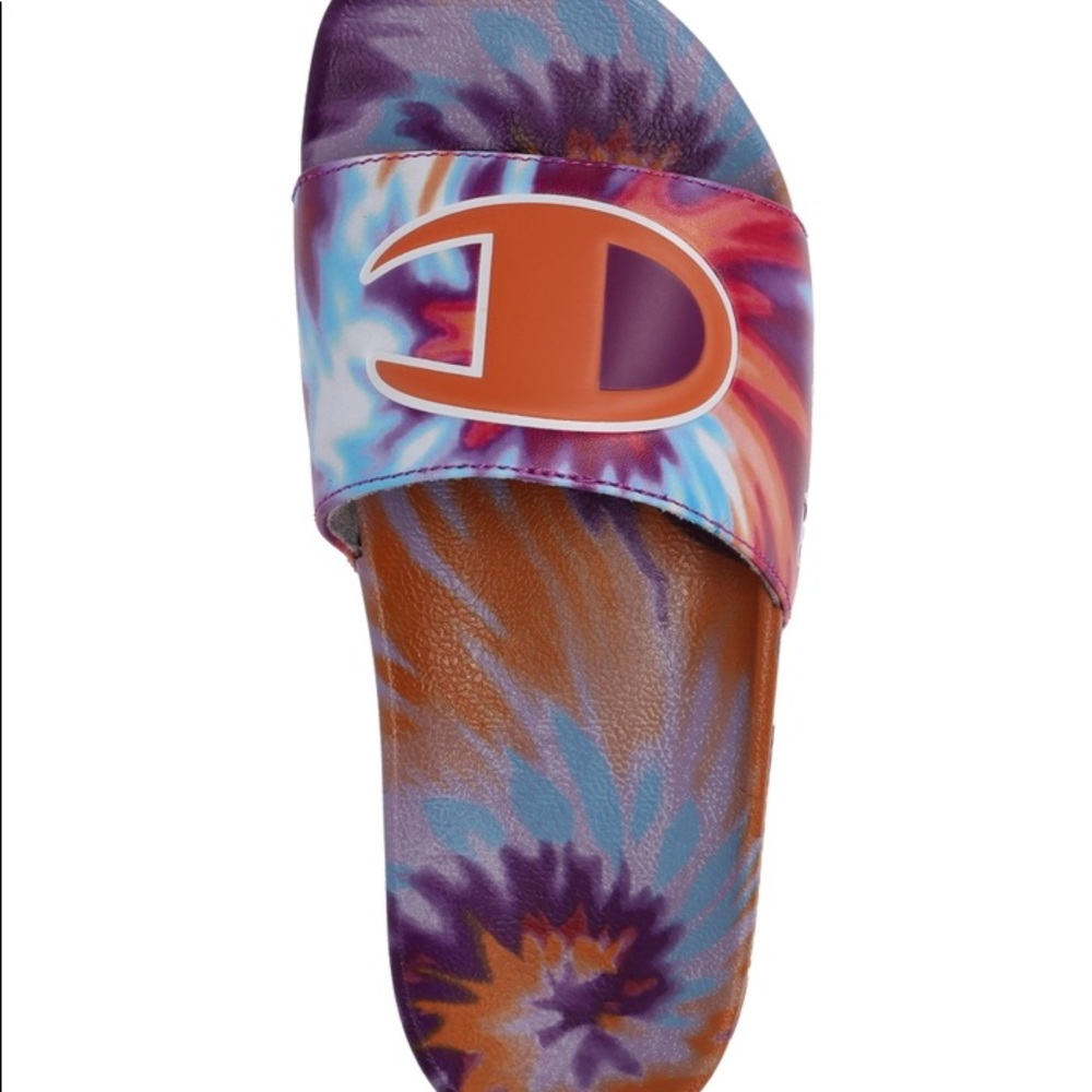 ❗️NEW❗️Champion Tie Dye Slides - Picture 3 of 3